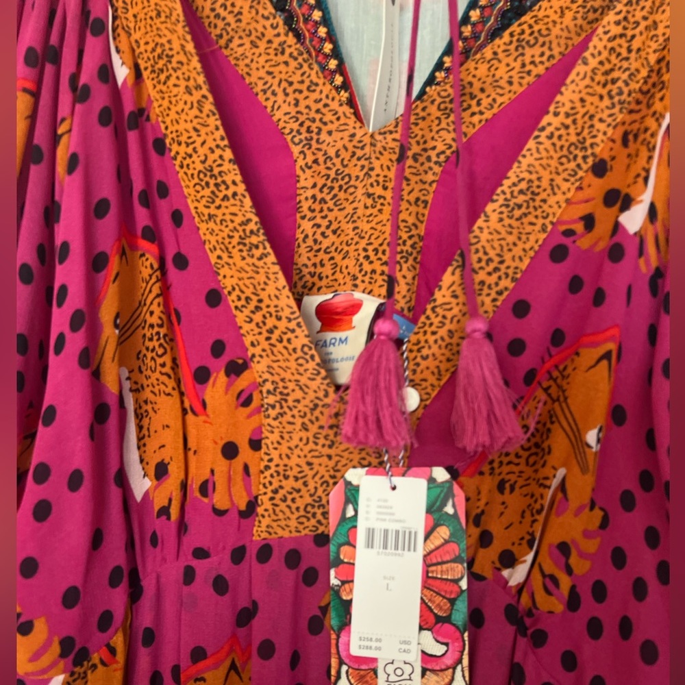 COPY - Farm Rio maxi dress. New